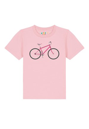Print T-shirt - cotton pink