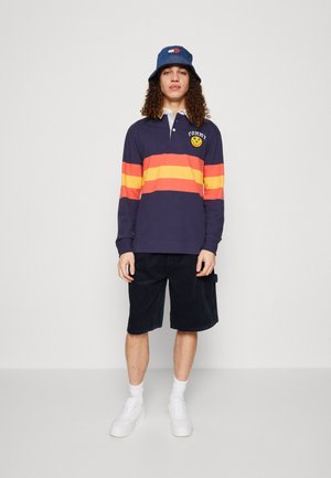 YOURTURN WIDE FIT CARPENTER CORDUROY UNISEX - Lühikesed püksid - dark blue