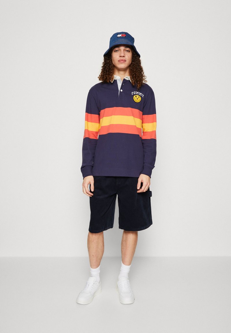 YOURTURN WIDE FIT CARPENTER CORDUROY UNISEX - Σορτς - dark blue