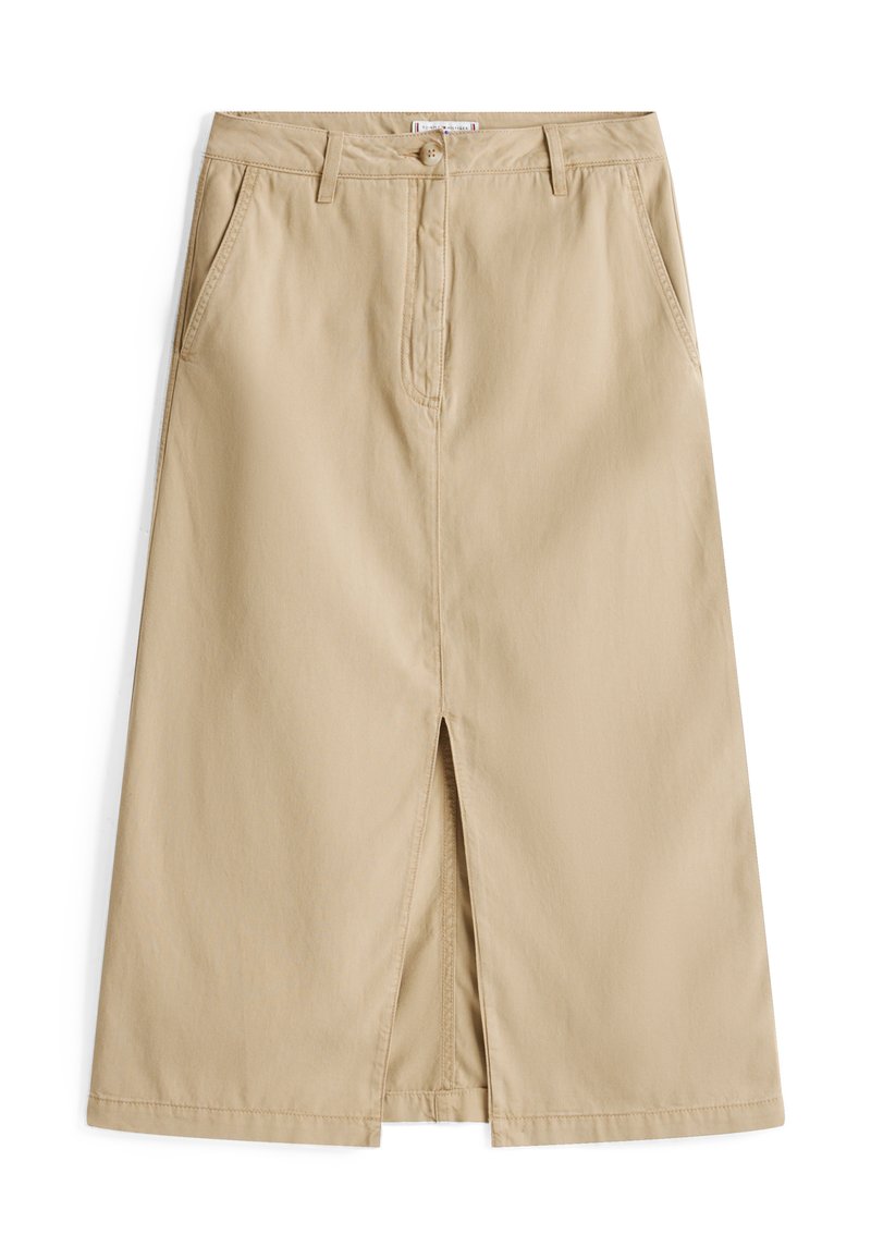 Tommy Hilfiger A-lijn rok beige Tommy Hilfiger A-lijn rok beige