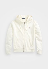 LOOPBACK FLEECE FULL-ZIP HOODIE - Bluză de molton cu fermoar - clubhouse cream