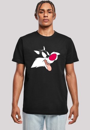 LOONEY TUNES SYLVESTER - Print T-shirt - black