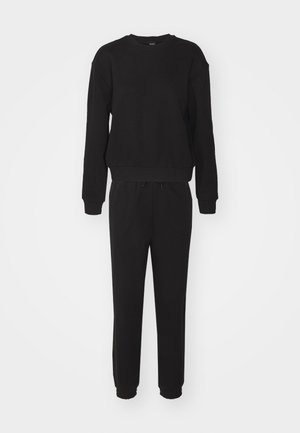 BASIC SET   - Tracksuit - black