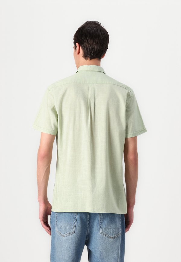 SLUB REGULAR SHORT SLEEVE SUMMER SHIRT - Shirt - seagrass2