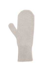 CASH-MERE Kortfingerhandsker - weiss