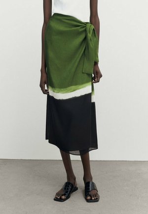 A-linjekjol - light green