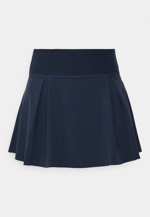 CLUB SKIRT - Rokken - obsidian/white