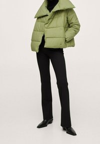 Mango Cappotto invernale - light green