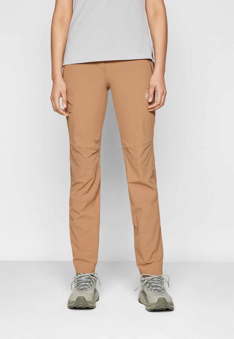 Mammut RUNBOLD PANTS WOMEN - Hlače za otvoreno - claystone