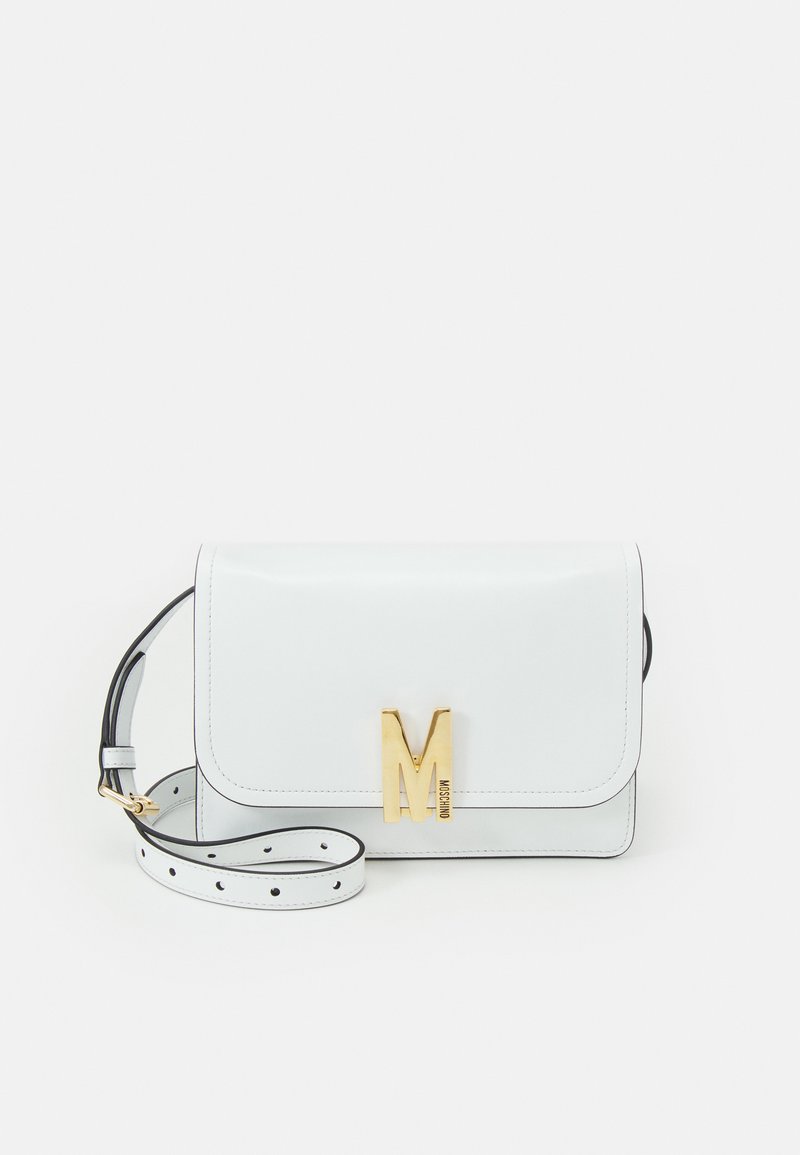 Moschino White Calf Leather Bos Taurus Handbag main image 1
