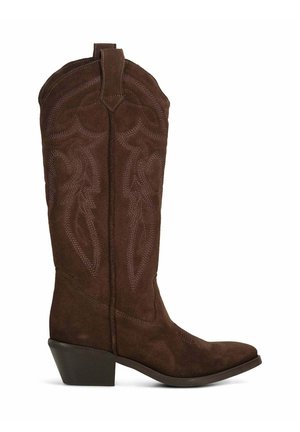 TEXANO - Cowboy-/Bikerlaarzen - marrone