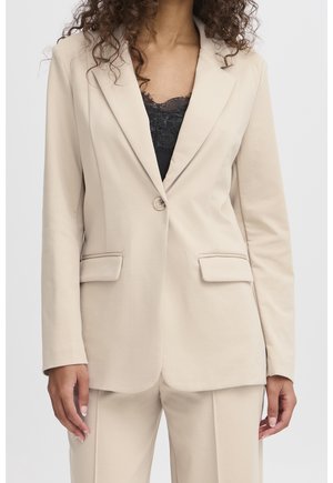 ICHI, Blazer - mottled beige