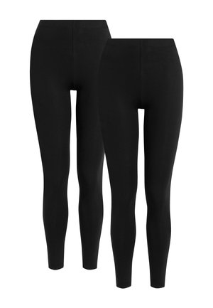 Next 2 PACK - Leggings - Hosen - black