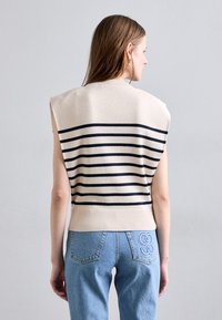 Vanessa Bruno CASSANDRA - Pullover - ecru/marine