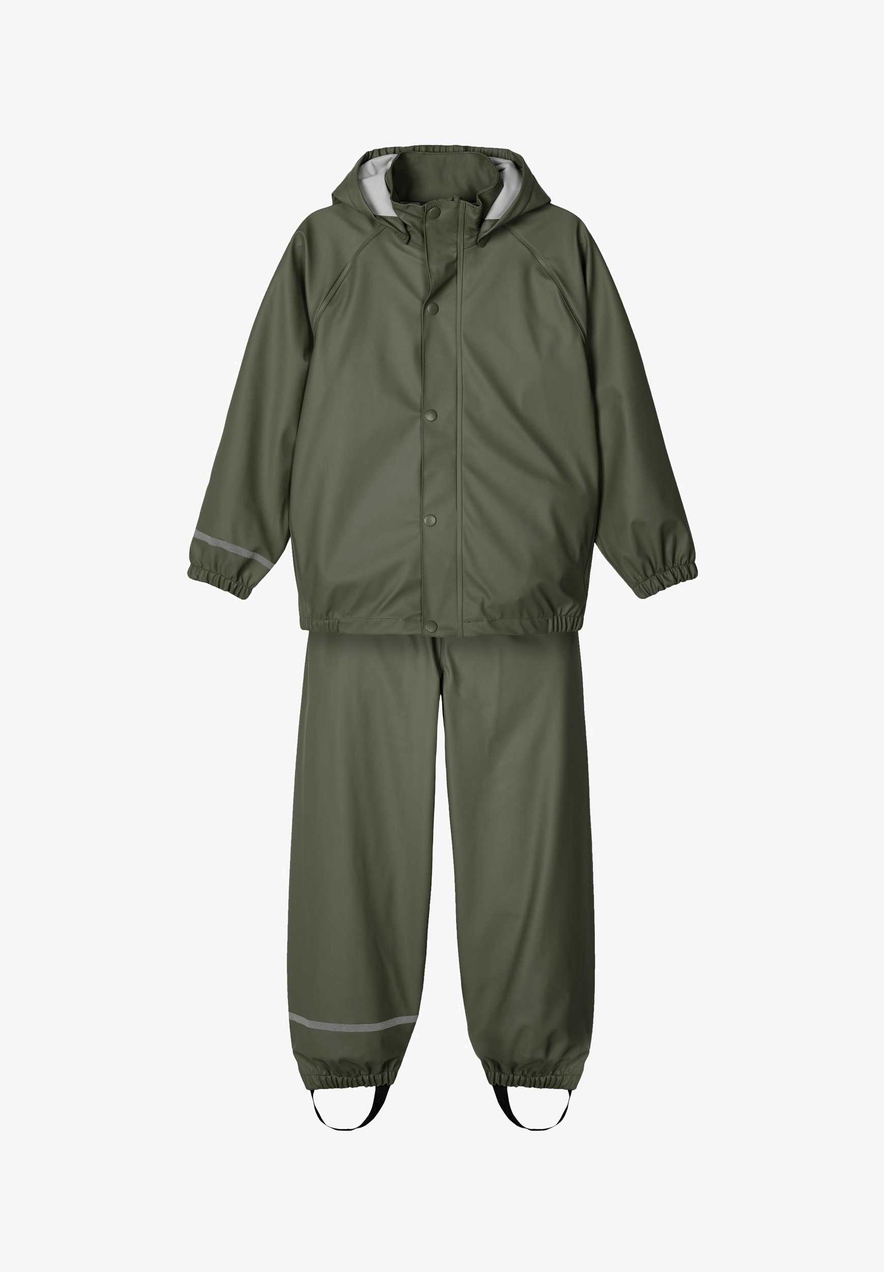 Pantaloni Impermeabili Per Bambini NAME IT - Design Unisex, Tinta Unit Blu Scuro, Taglia 80 - Foto 6