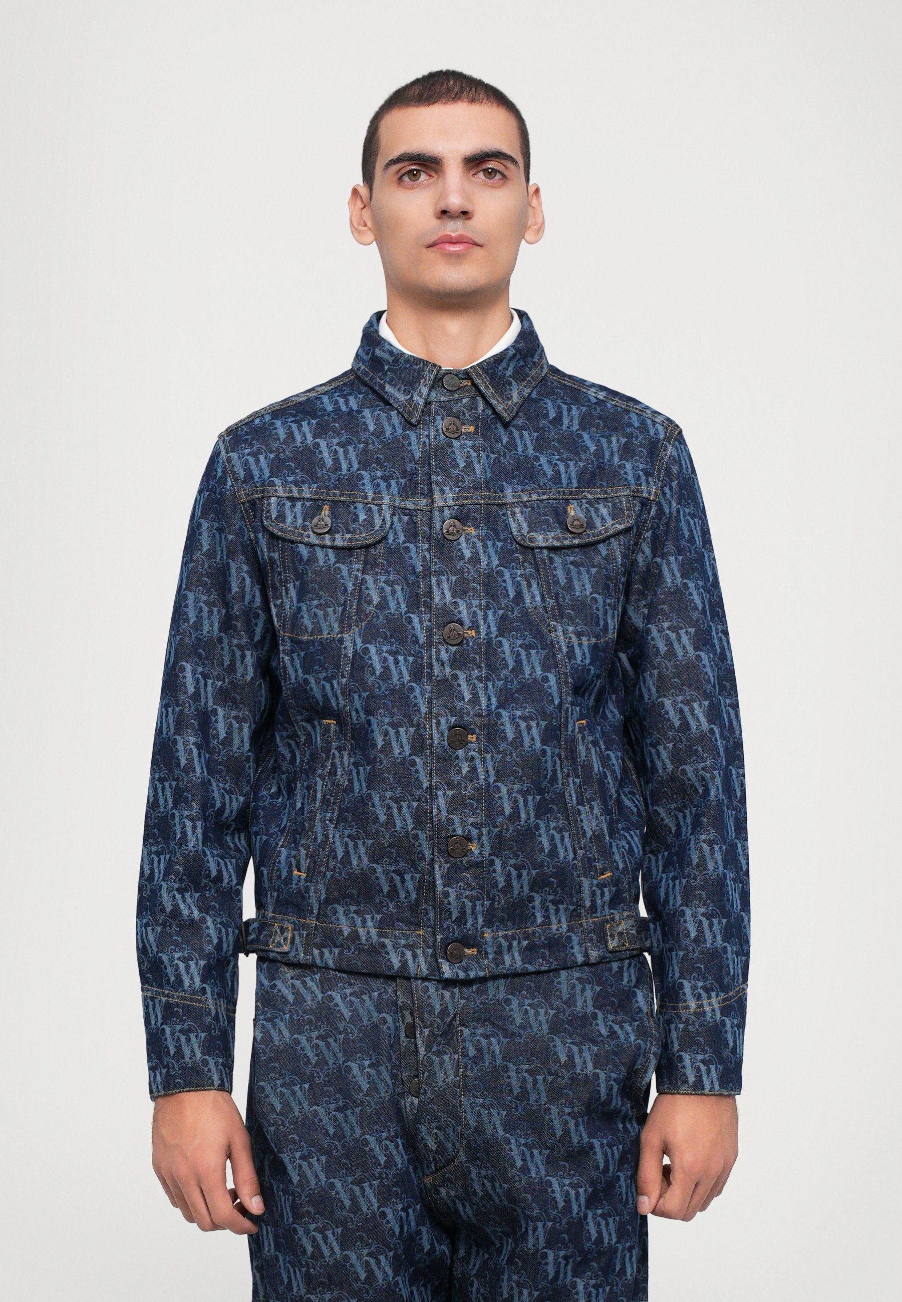 Viviene Westwood 紺色ジャケット Vivienne Westwood ヴィヴィアンウエストウッド MAN テーラード