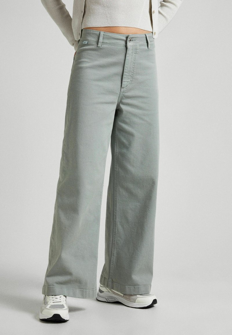 Pepe Jeans TANIA - Trapezaste traperice - hydro green