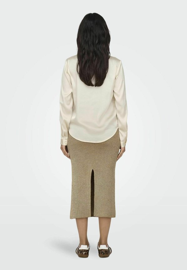 FIFI L/S SHORT AOP  - Button-down blouse - sandshell2