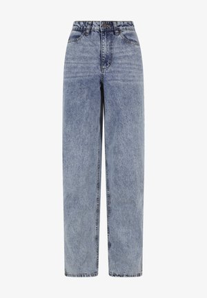 Urban Classics Flared Jeans - tinted lightblue washed