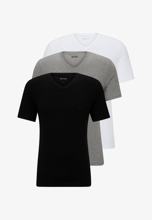 CLASSIC 3 PACK - Undertröja - black/grey/white