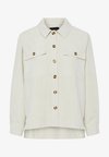 PCEFFI SHIRT - Overhemdblouse - egret