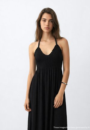 Mango Kids, TEEN - Vestido largo - black