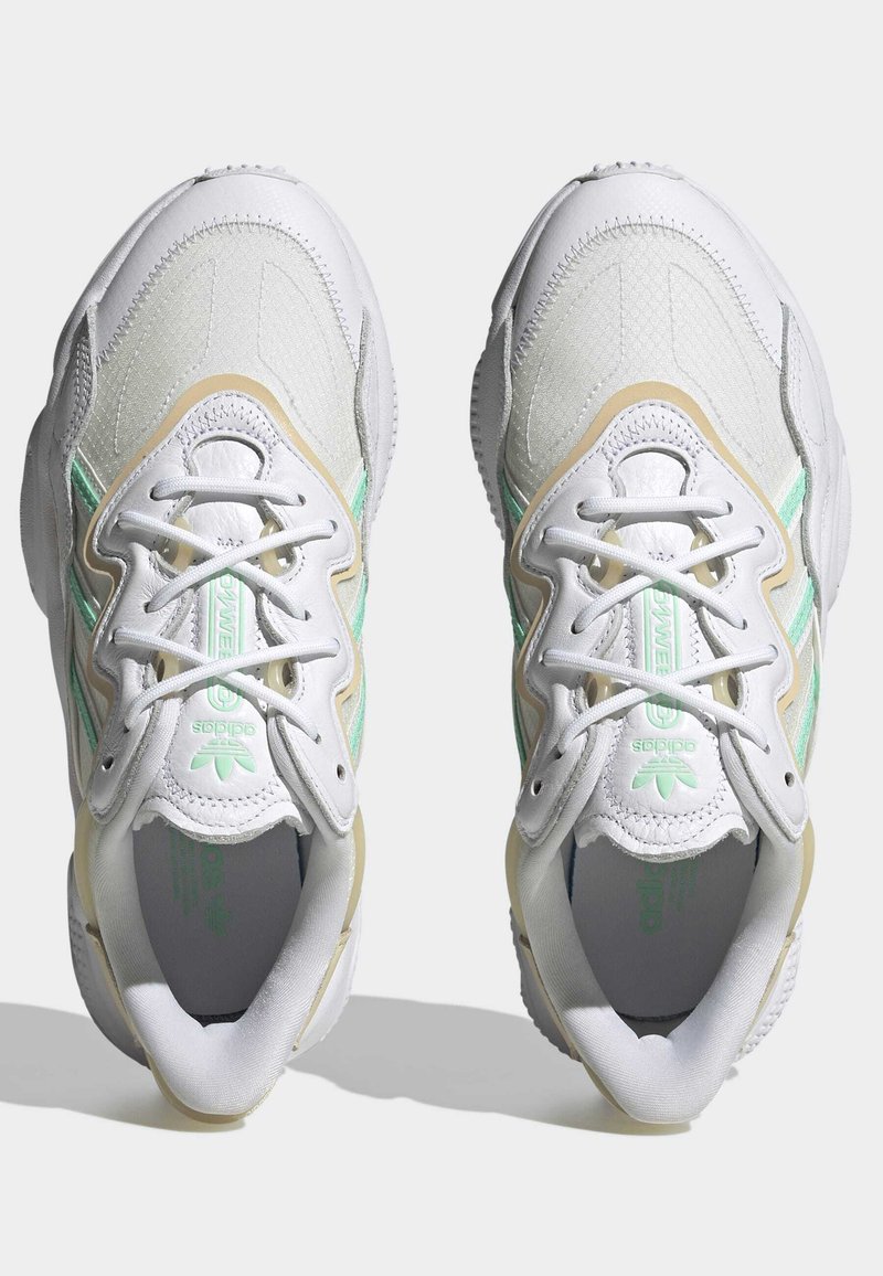 adidas gazelle silver green womens adidas sneakers Ozweego White girls main image 1