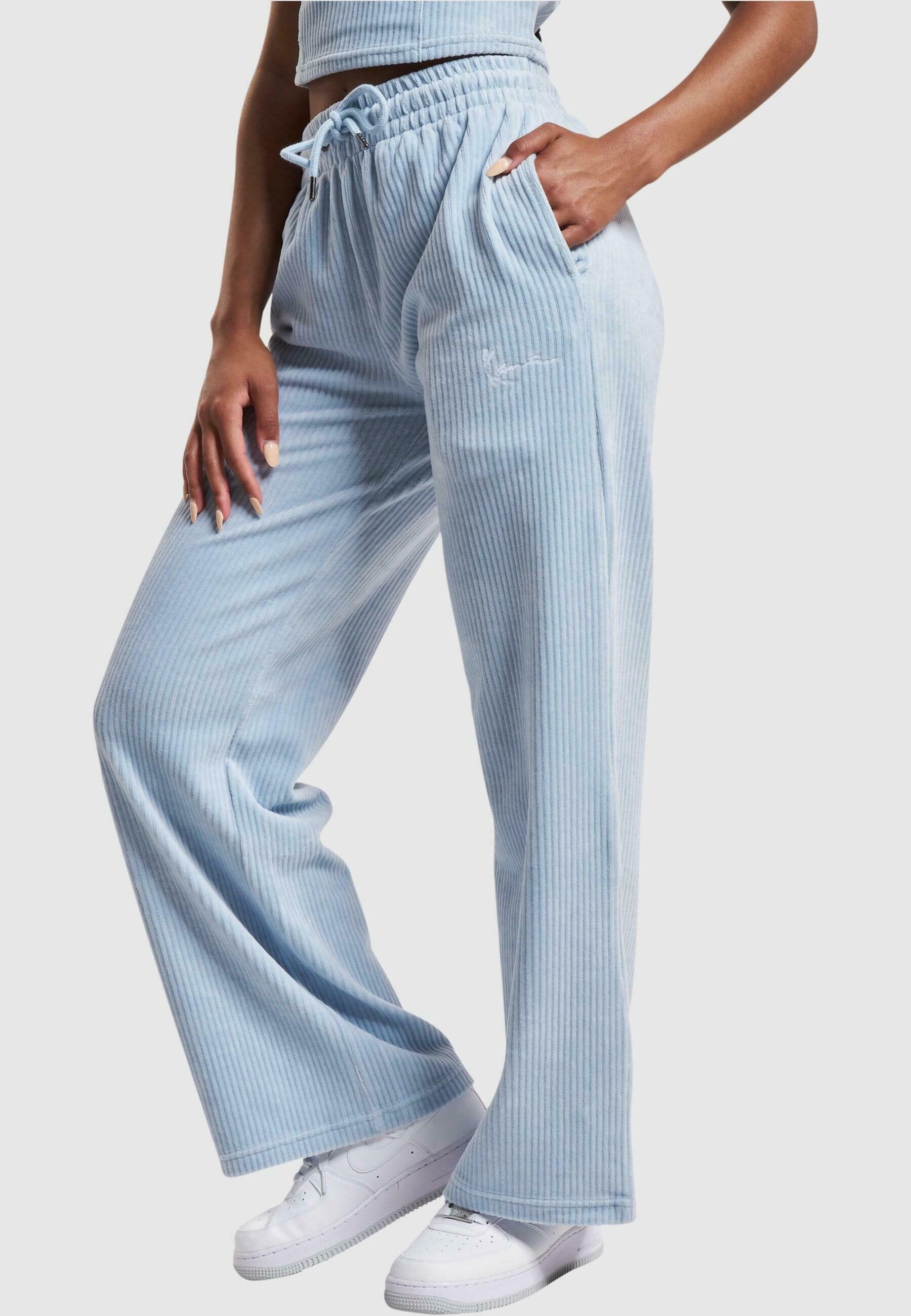 Karl Kani SMALL SIGNATURE CORDUROY WIDE LEG Trousers light