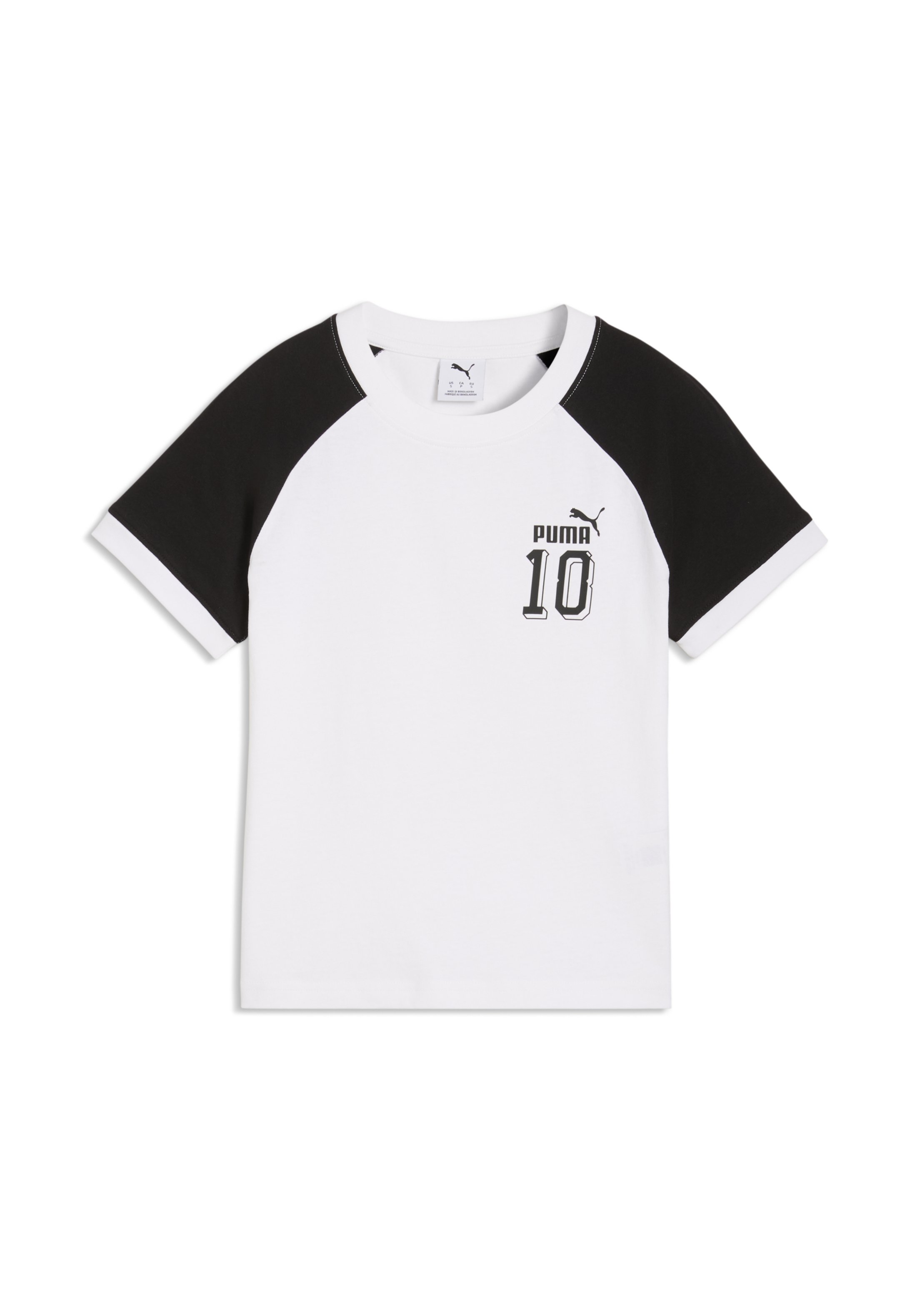 FUTURE.PUMA.ARCHIVE SLIM RINGER-T-SHIRT - Triko s potiskem - white