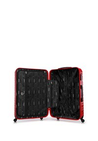 WITTCHEN LARGE SUITCASE WITH LUGGAGE TAG FROM ABS - Valise à roulettes - red