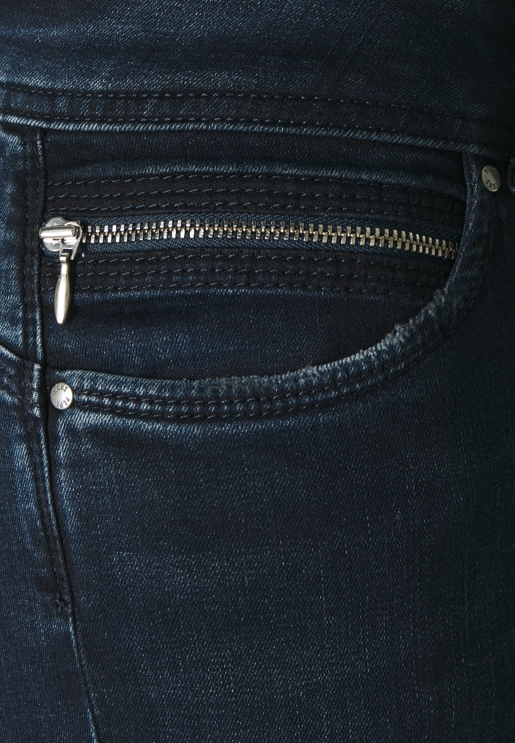Pepe Jeans NEW BROOKE - Vaqueros slim fit - blue black wiser/denim negro  azulado - Zalando.es