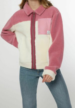 Veste polaire - mottled pink