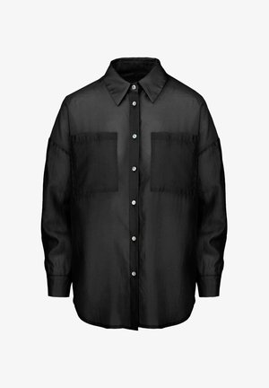Bomboogie, Button-down blouse - black