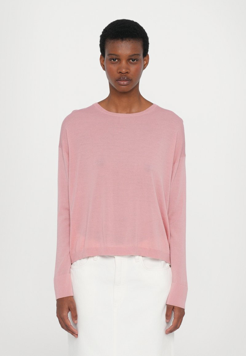 CLOSED CREW NECK LONG SLEEVE - Pullover - peony pink