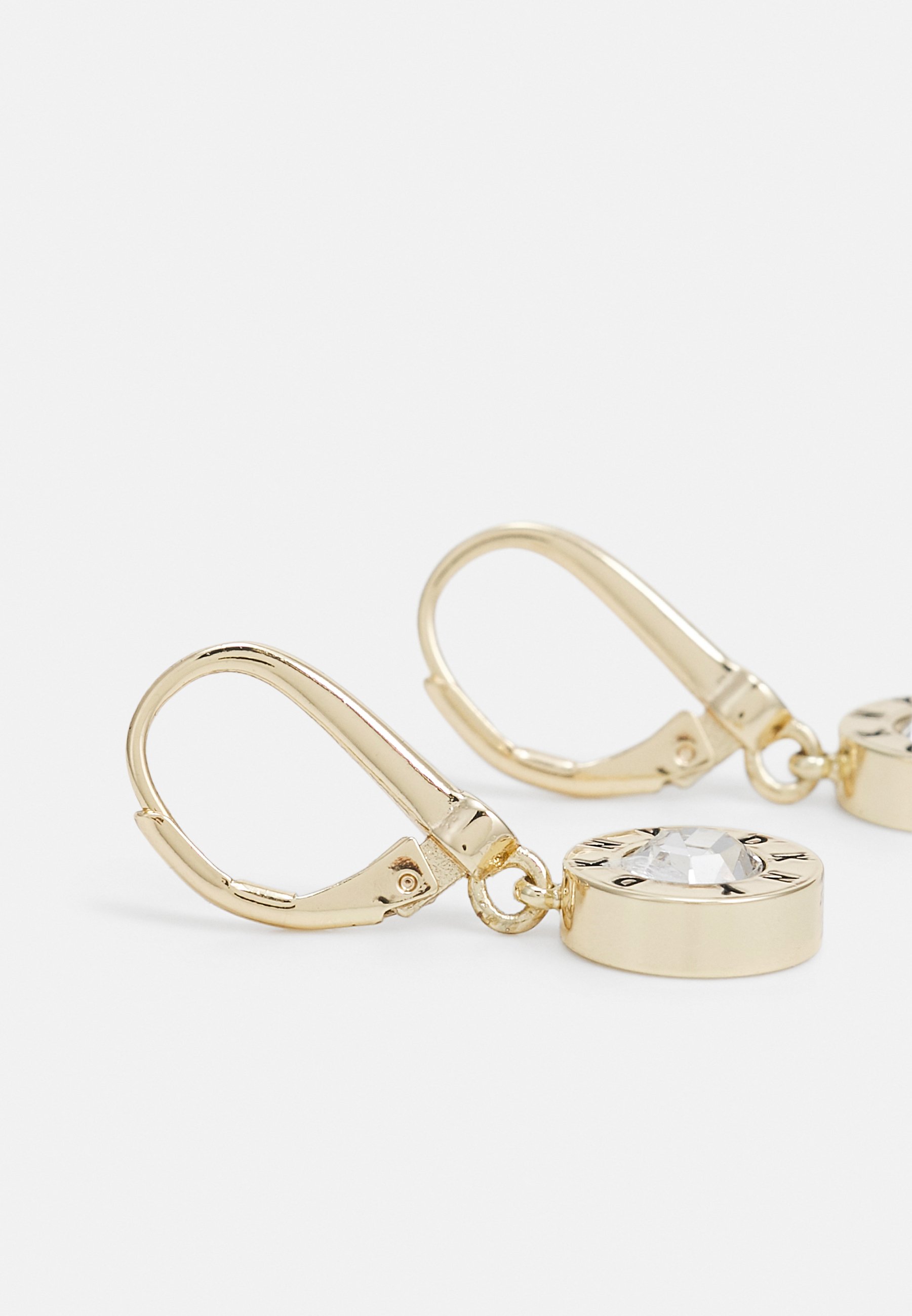 Orecchini DKNY Tritone Shaky Block: Oro, Argento Ed Ematite Per Un Look Moderno E Dinamico