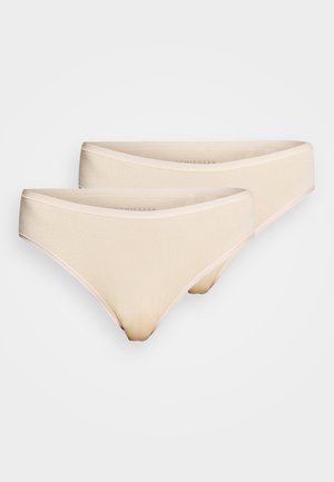 2PACK SLIP - Kalhotky - sand