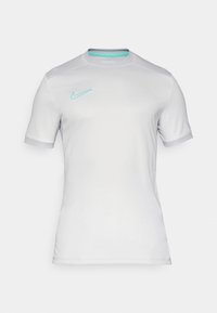 ACADEMY TOP - T-shirt de sport - photon dust/light smoke grey/dynamic turquoise