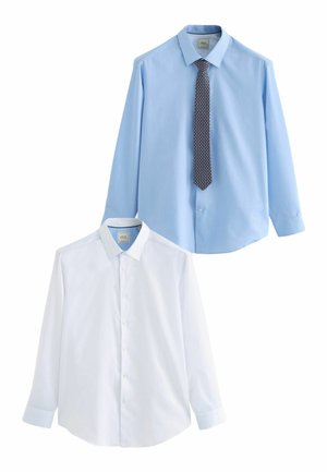 Next 2 PACK - REGULAR FIT - Businesshemd - white blue