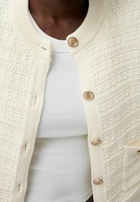 Bershka Kardigan - white