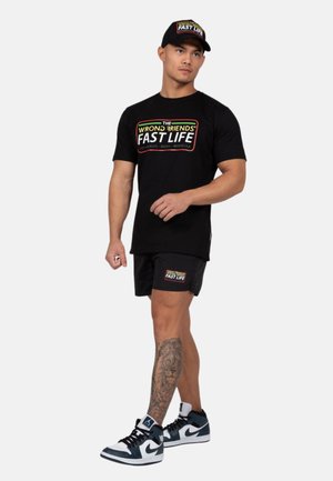 FAST LIFE GRANDPARENT - Badeshorts - zwart