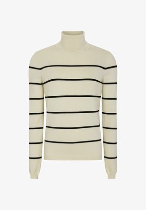 Soft Rebels MARLA ROLLNECK STRIPE - Pulover - arctic wolf