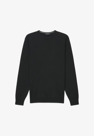 Calliope, MAGLIA TINTA UNITA - Jumper - nero ultrablack