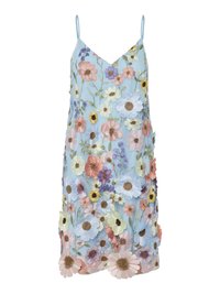 YASFLOWERING STRAP DRESS - Kokteilikleit/peokleit - halogen blue
