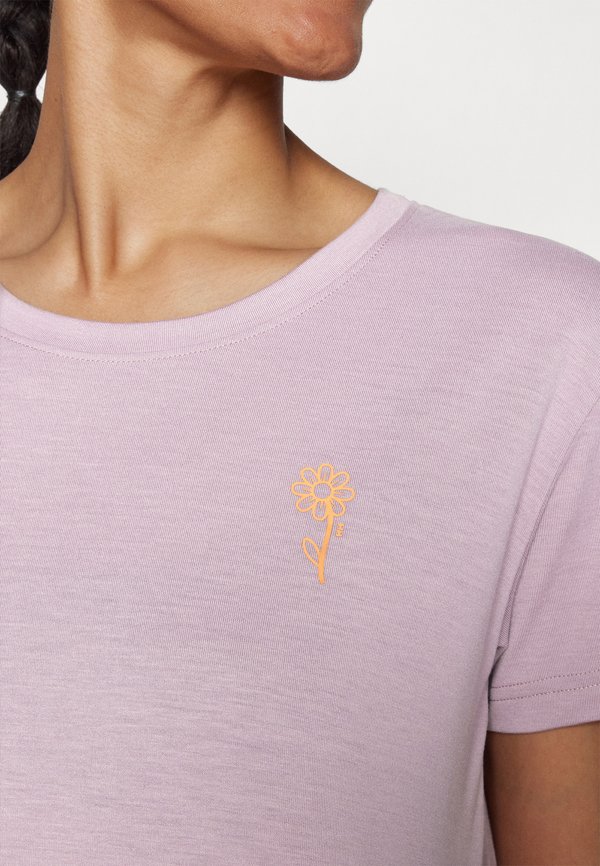 SKOG GRAPHIC TEE - Sports T-shirt - purple clay2