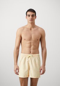 Björn Borg PRINT SWIM - Bañador corto - light yellow
