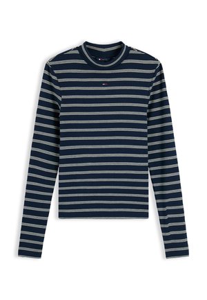 Tommy Jeans, ESSENTIAL MOCK NECK - Langarmshirt - dark blue