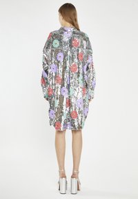 Glamorous Blousejurk - silver flower sequin