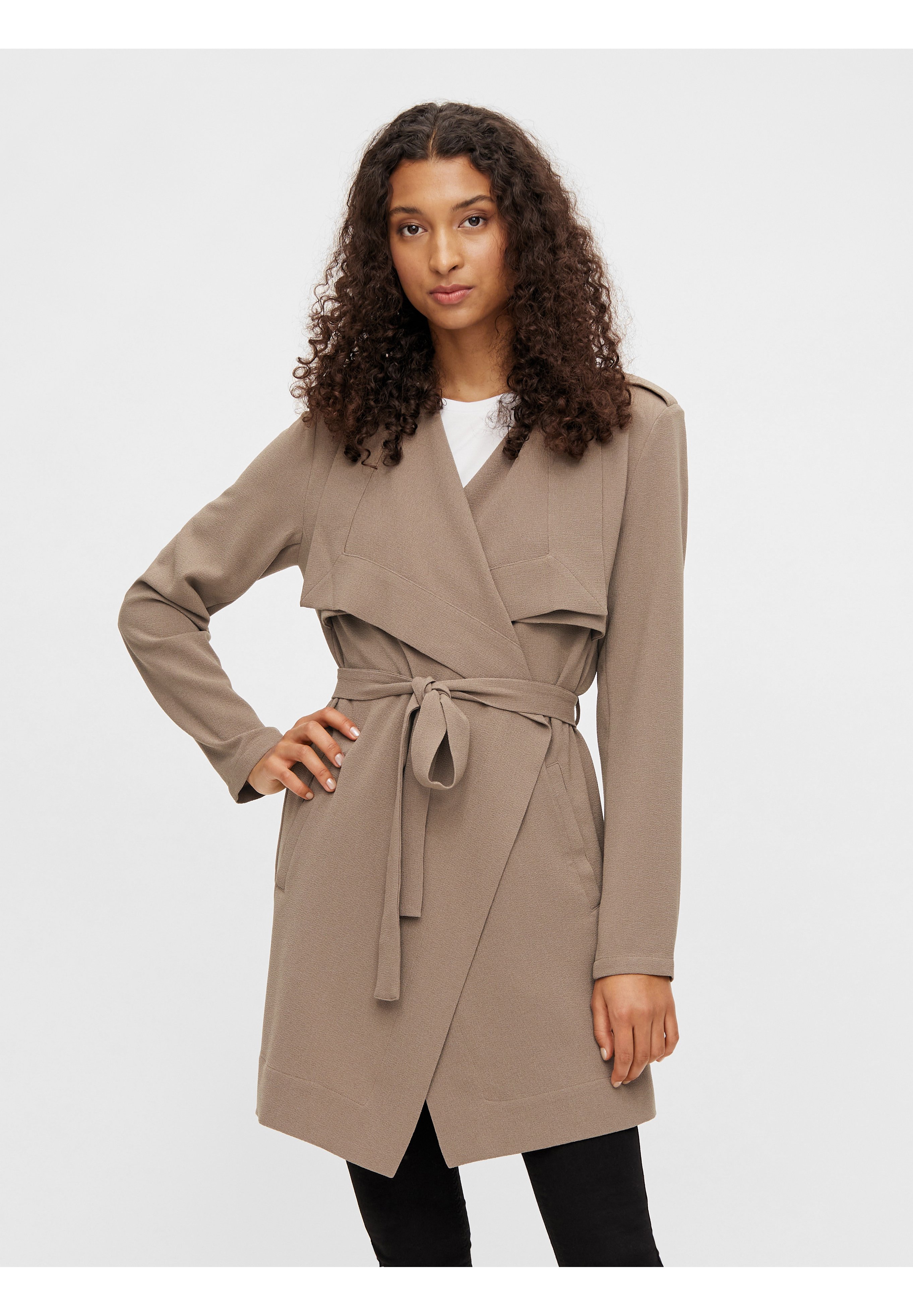 Object OBJANNLEE - Trenchcoat - fossil 