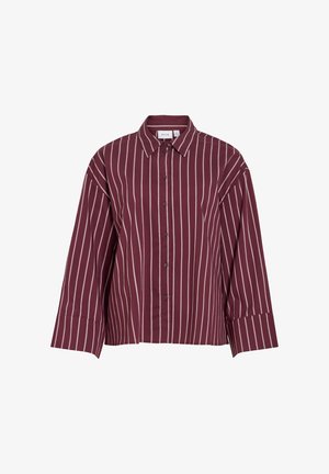 VILA, VISTELORA L/S SHIRT/VOL - Риза с копчета - port royale stripes ballet slipper