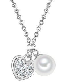 Collier - silberfarben